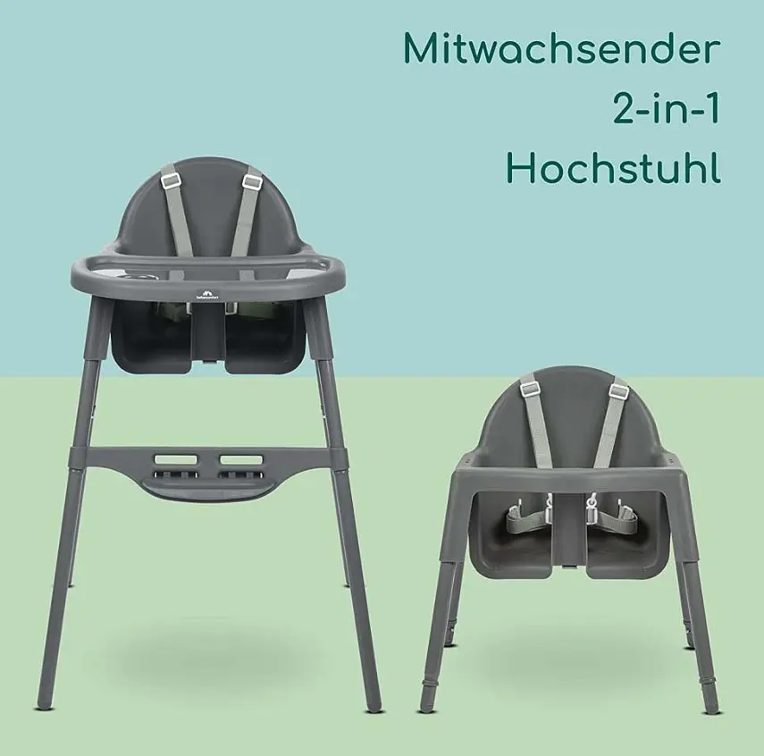 Стульчик для кормления Bebe Confort Meely, темно-серый, (2712551210) - фото 2