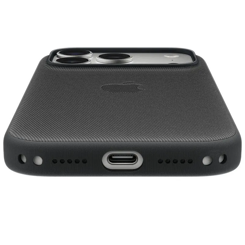 Чохол Epik тканинний TechWoven AAA NEW with MagSafe and Animation для Apple iPhone 17 Pro 6.3" Black - фото 3