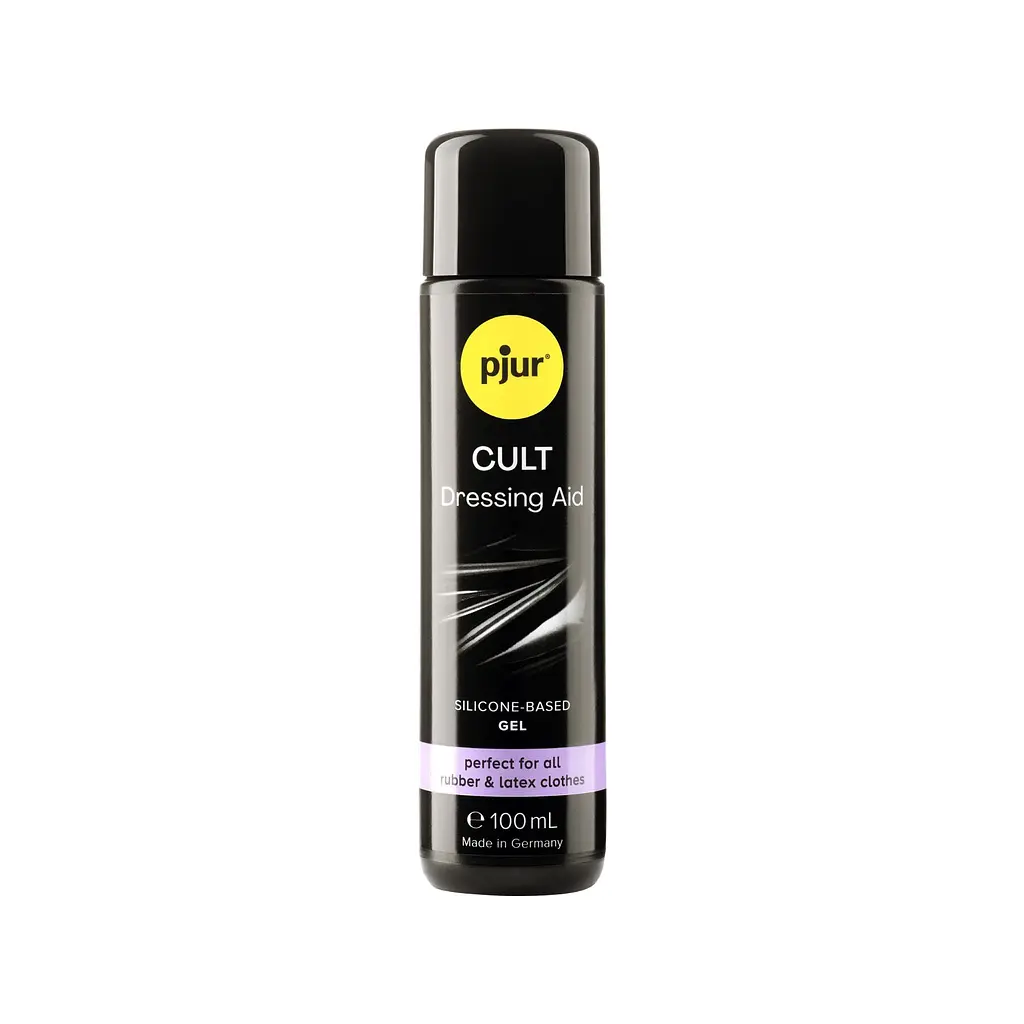 Змазка для латексу та гуми pjur Cult Dressing Aid 100 мл, для полегшення надягання фетиш-вбрання
