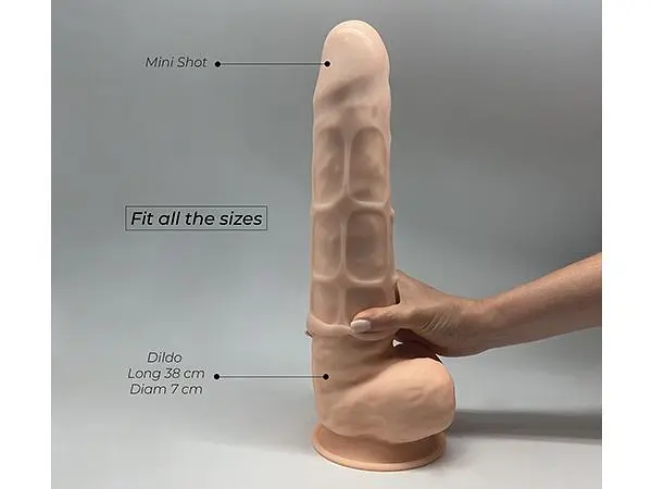 Міні-мастурбатор Alive Vaginal Experience, 8.5х5 см (червоний) - фото 5