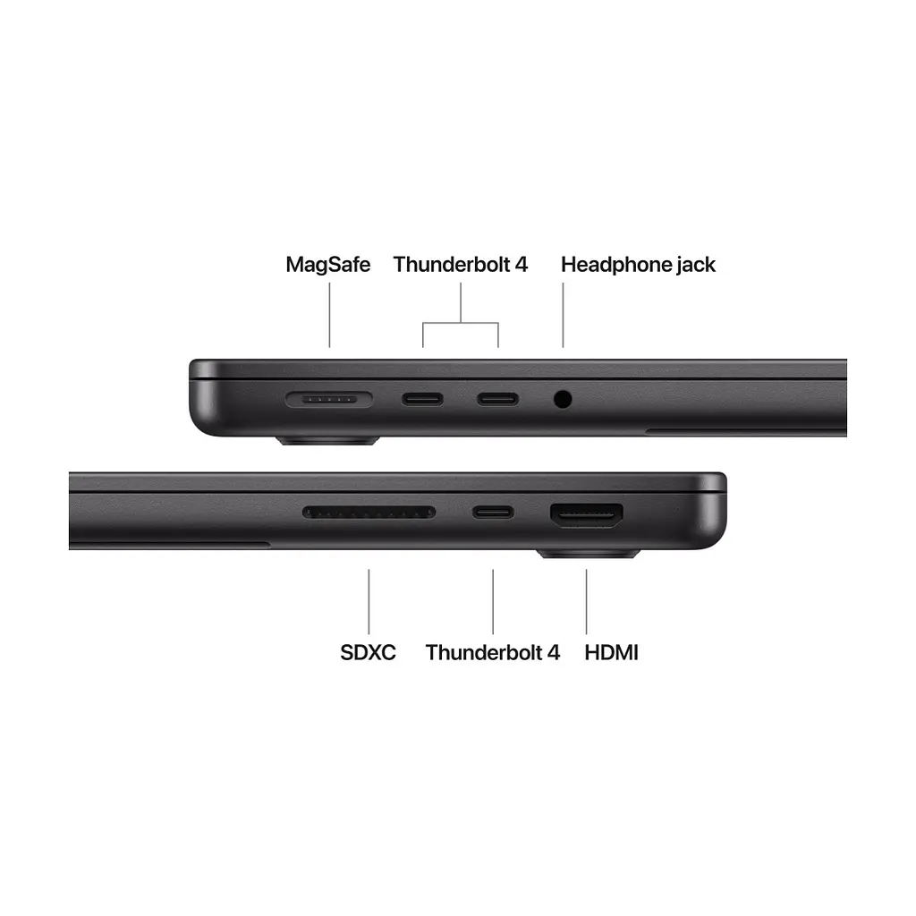 Ноутбук Apple MacBook Pro 14 A3434 M5 Space Black (MDE14UA/A) - фото 3