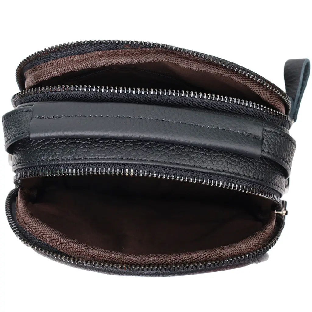 Кожаная мужская сумка Vintage 17х21х7 см sum0023586 - фото 4