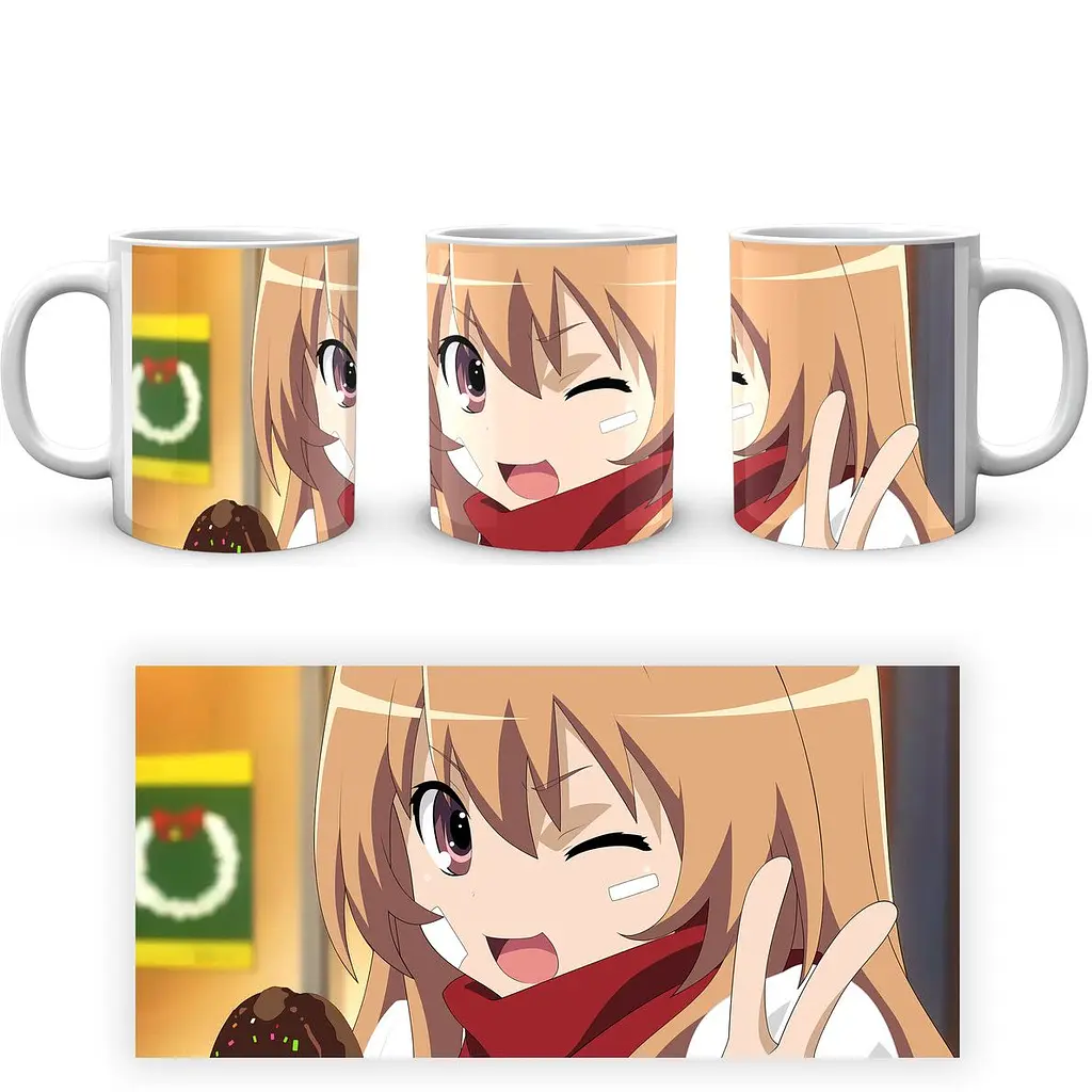 Кухоль GeekLand Toradora! Торадора! Тайга TRD 09 330 мл білий - фото 3