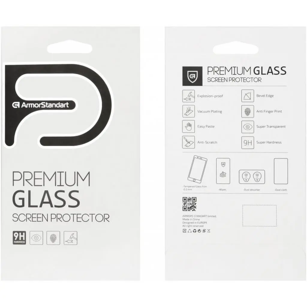 Скло захисне Armorstandart Glass.CR Apple iPhone SE New/8/7 (ARM49425) - фото 2