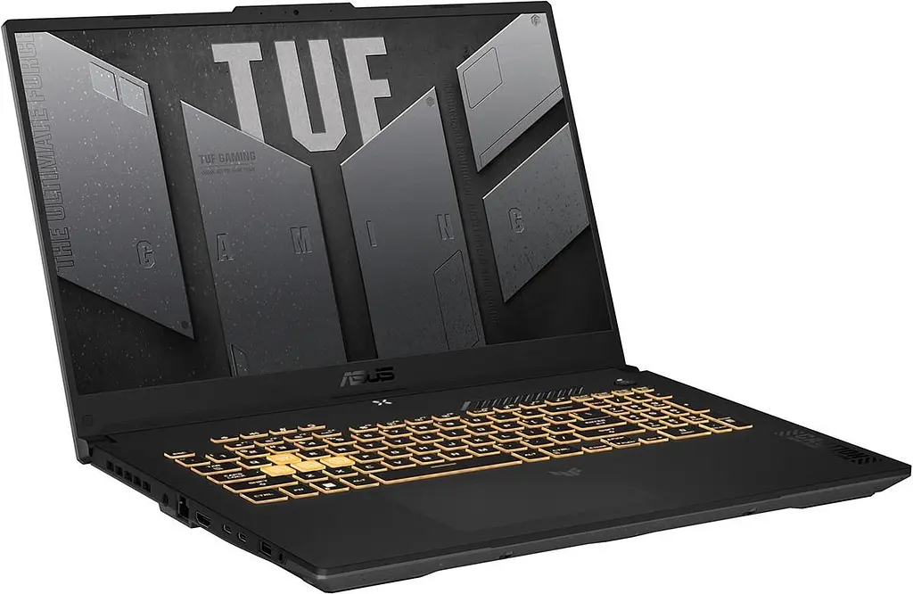 Ноутбук ASUS TUF Gaming F17 FX707VJB-HX063 (17.3 FHD IPS, Intel 5-210H, 16 GB, 512 SSD, RTX 3050 6 GB, DOS) Gray (90NR0MY5-M002H0) - фото 2