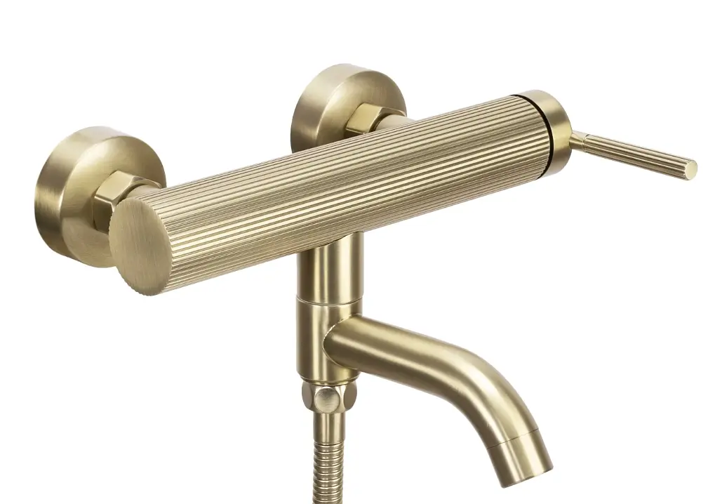 Змішувач для ванни Rea Argon brushed gold REA-B7804 - фото 2