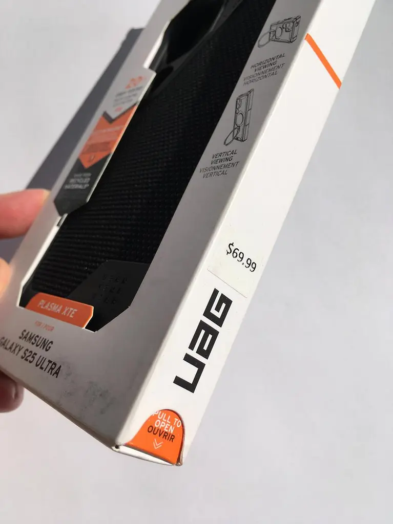 Чохол протиударний UAG Metropolis LT MagSafe для Samsung Galaxy S25 Ultra (S938) Black Kevlar 214470113940 - фото 3