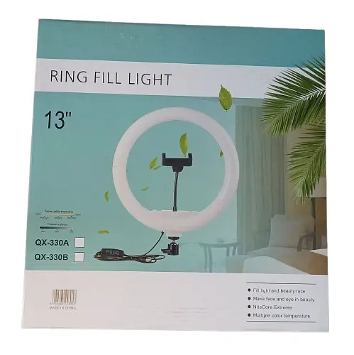 Світлодіодна LED кільцева лампа з тримачемдля смарфону Ring Light 33 см - фото 2
