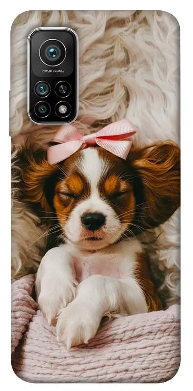 TPU чохол Demsky Sleepy spaniel для Xiaomi Mi 10T
