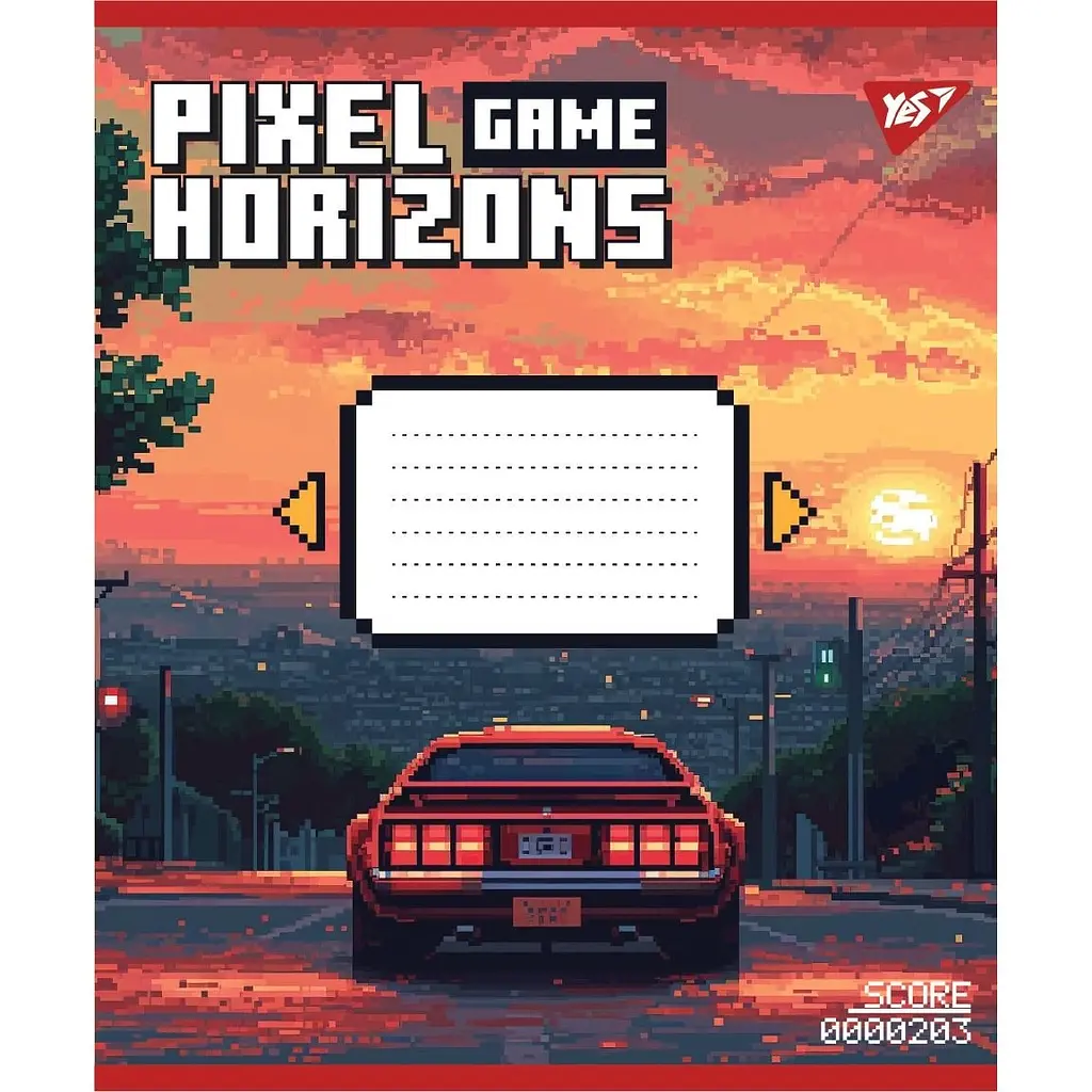 Набір зошитів Yes Pixel game А5, 18 аркушів 25 шт. (767778) - фото 3