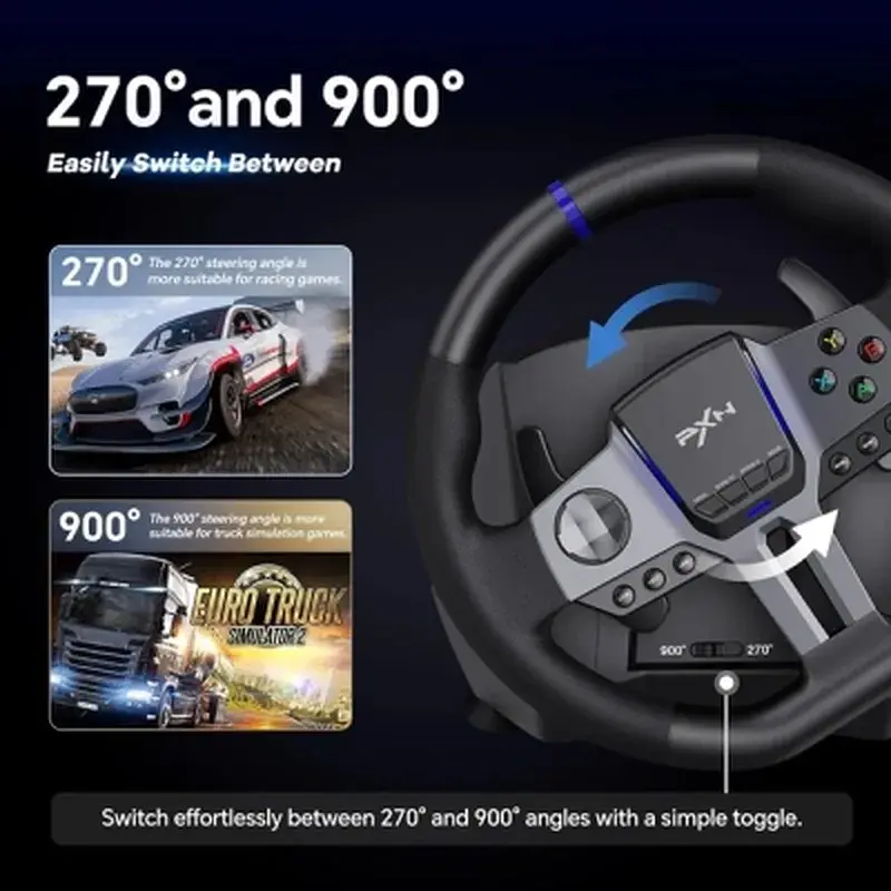 Кермо PXN V9 GEN2 Bundle for PS4/XBOX/ (PXN-V9GEN2) - фото 8