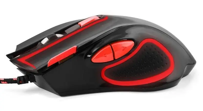 Миша Esperanza MX401 Hawk USB Black-Red (EGM401KR) - фото 2