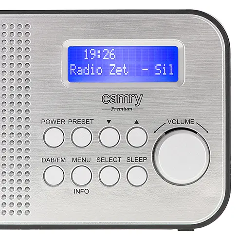 Радіогодинник на USB Camry CR 1179 - цифрове радіо FM / DAB / DAB+ - фото 4