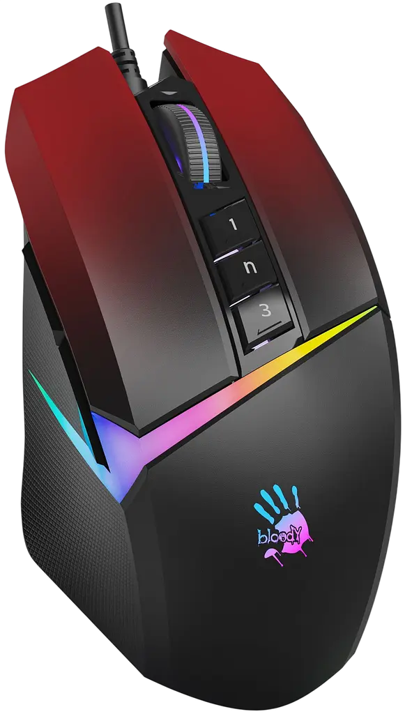 Миша Bloody W60 Max Gradient Red