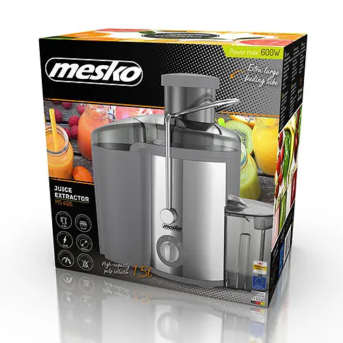 Соковитискач Mesko MS 4126G grey - фото 7
