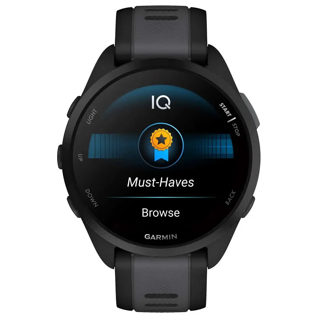 Смарт-годинник Garmin Forerunner 165 Music, Black/Slate Grey, GPS (010-02863-30) - фото 9