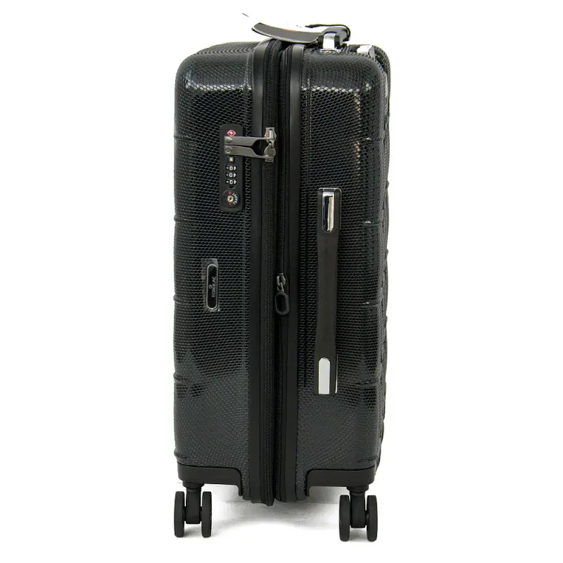 Валіза Echolac на 4 колесах Square Pro S Black (EcPC185SA-403-01) - фото 3
