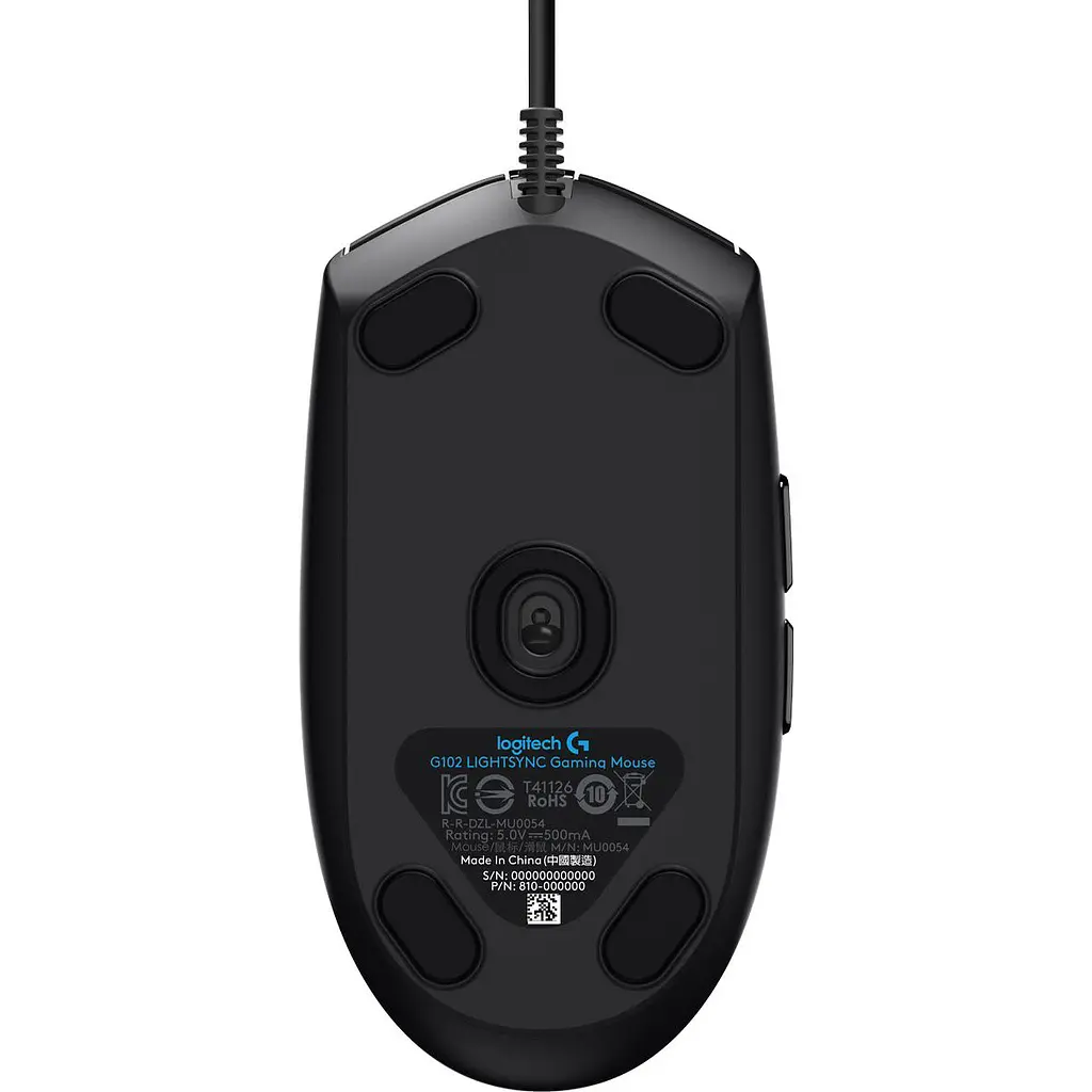 Миша Logitech G203 Lightsync Black (910-005796) [79333] - фото 5