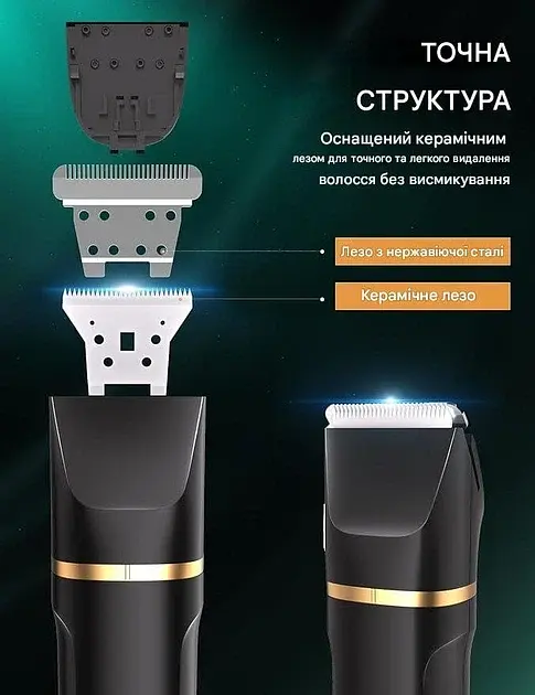 Триммер Manscape TC-017 Black - фото 2