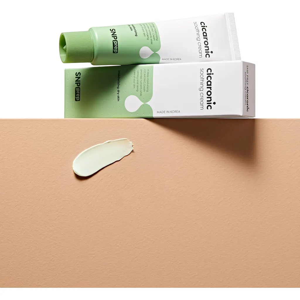 Крем для лица SNP Cicaronic успокаивающий с экстрактом центел 50 г - фото 4