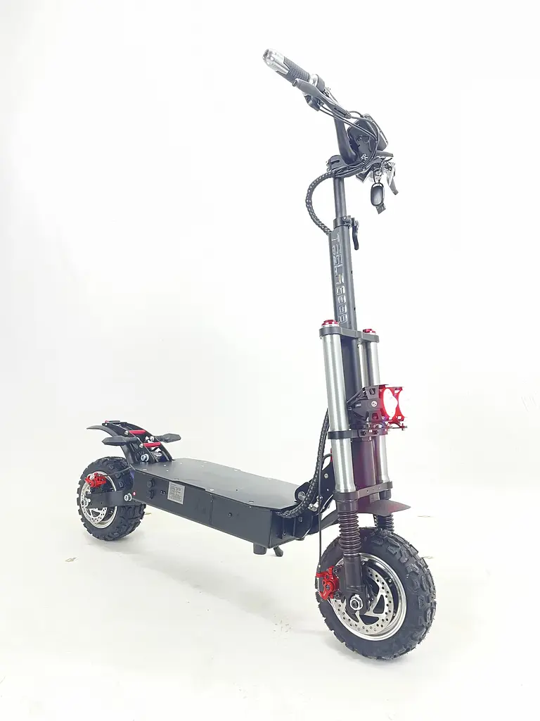 Електросамокат Двомоторний Tesla 6000 NEW (6000W, 60V, 36Ah) +NFC ключ - фото 3