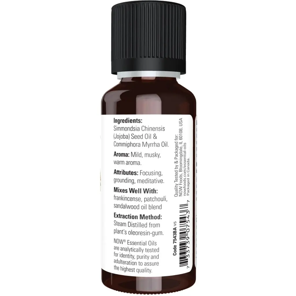 Олія мирри Now Essential Myrrh Oil Blend 30 ml - фото 2