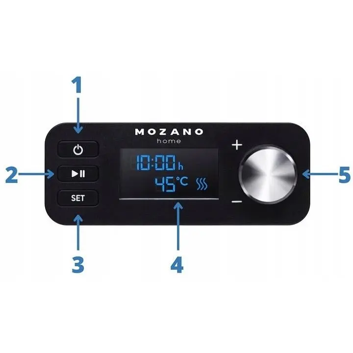 Сушилка-дегидратор для овощей и мяса Mozano AGD/SUS/02 450 Вт таймер до 70°C автоматическая - фото 3