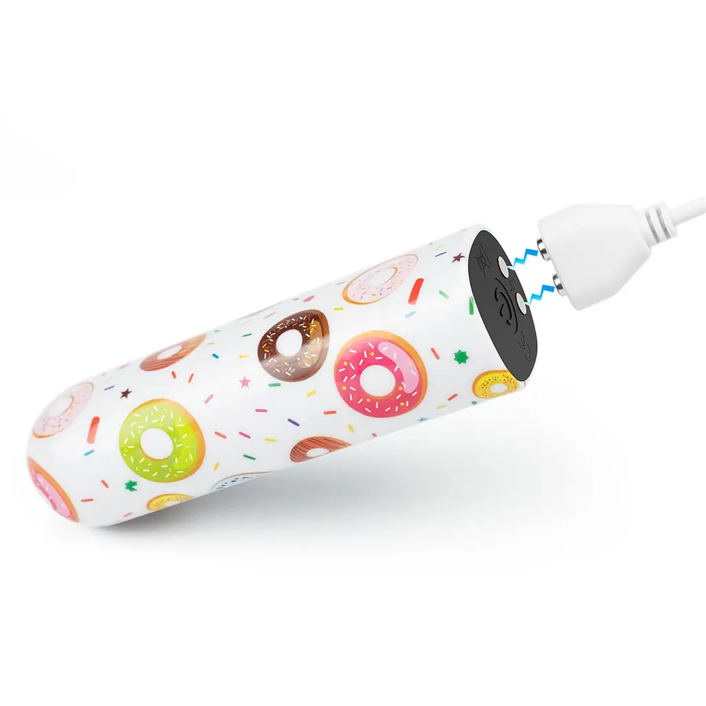 Вібратор для клітора Lovetoy Donut Massager 8.5 см (білий) - фото 22