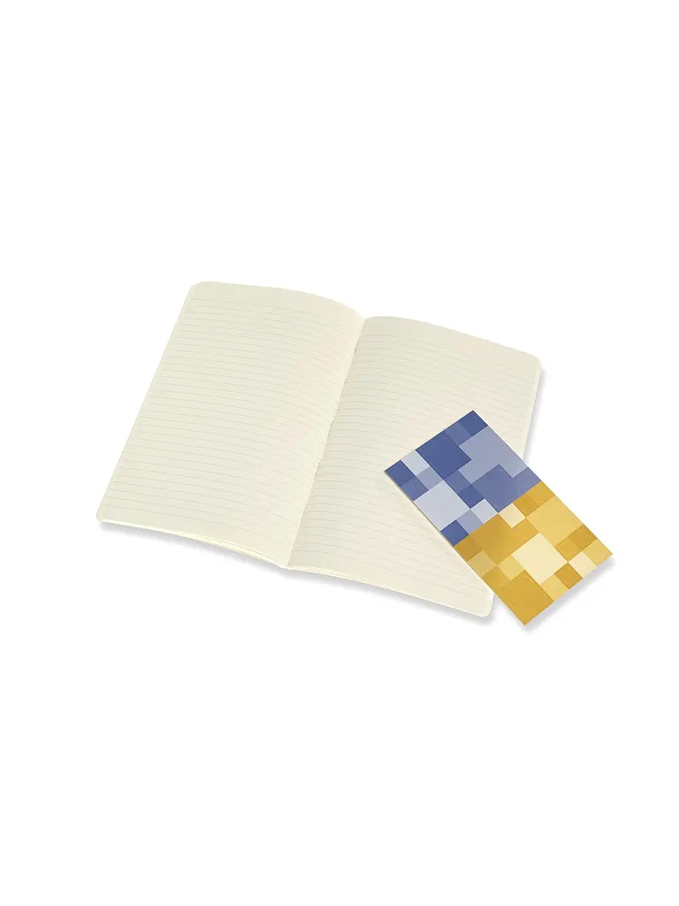 Записник Moleskine Volant середній, Лінійка Незабудка, Бурштин (2 шт) (QP721B41M17) - фото 5