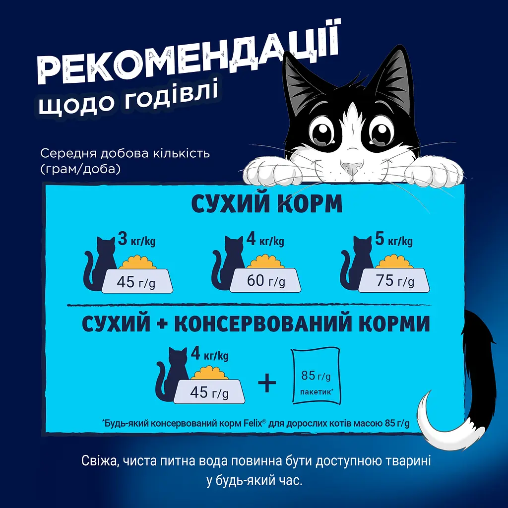 Сухий корм Felix Doubly Delicious для дорослих котів з лососем, океанічною рибою та буряком 10 кг - фото 10