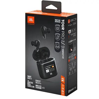 Навушники JBL Tour Pro 2 TWS Black (JBLTOURPRO2BLK) - фото 11