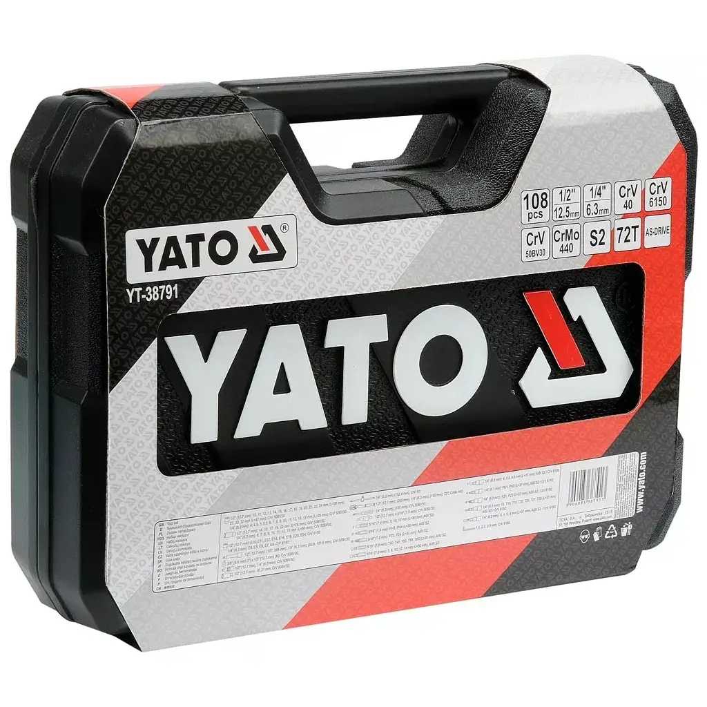 Набір інструментів Yato YT-38791 - фото 4