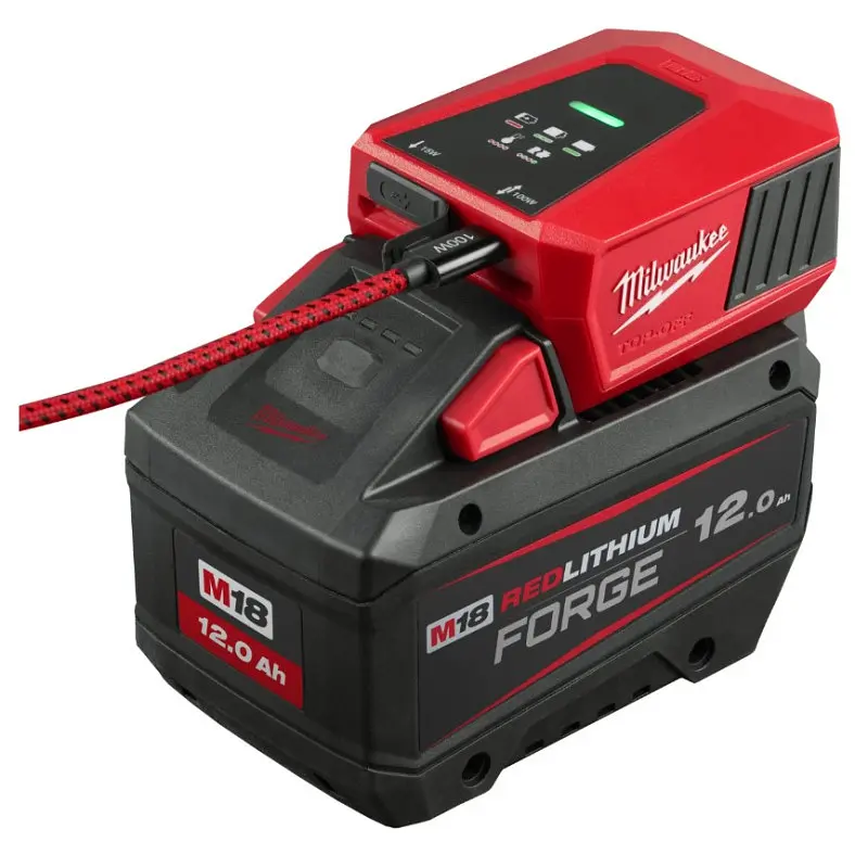 Зарядний пристрій / пауербанк MILWAUKEE M18TC-0 - фото 5