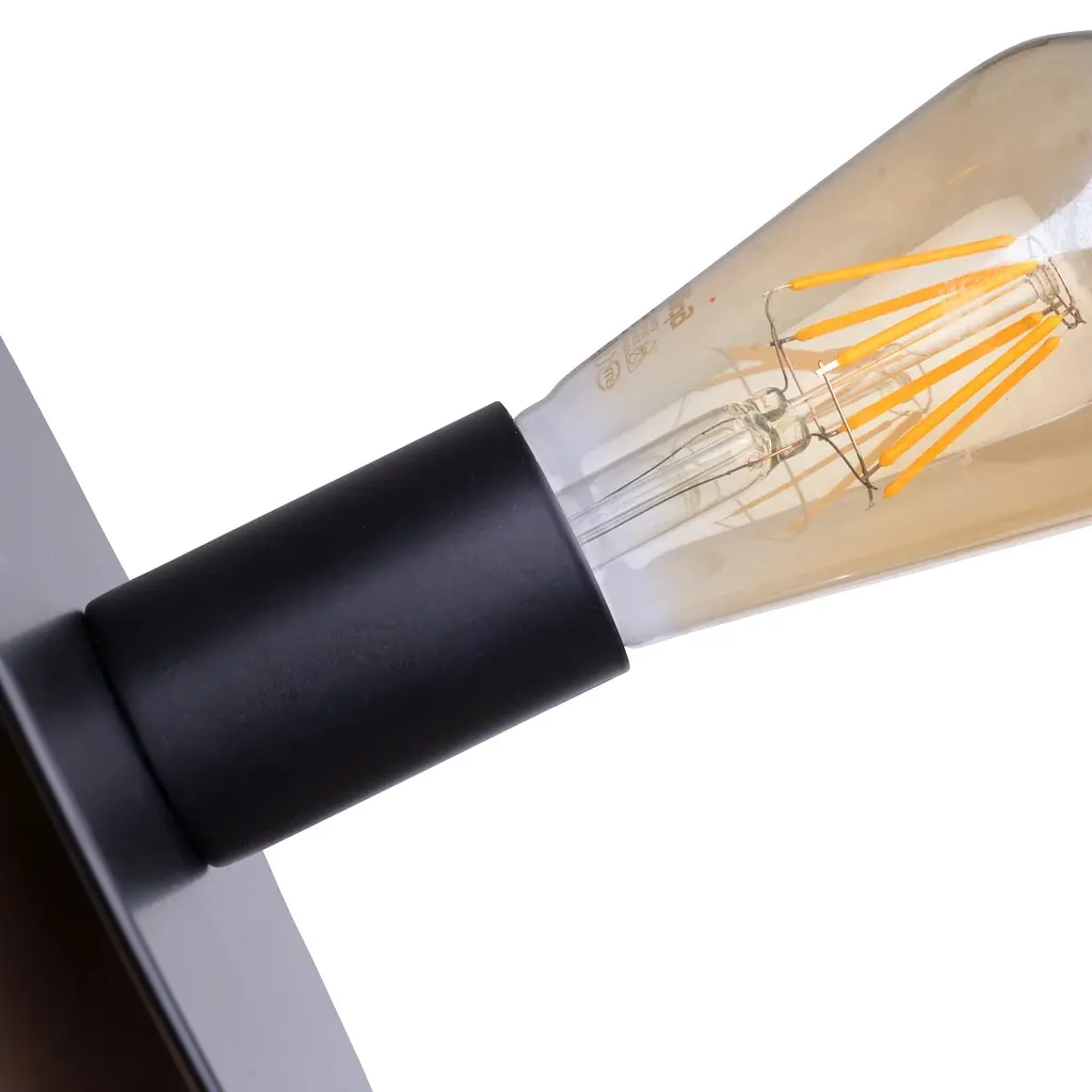 Люстра Brille подвесная лофт для кухни E27 60W BK (BL-860S/1) - фото 2