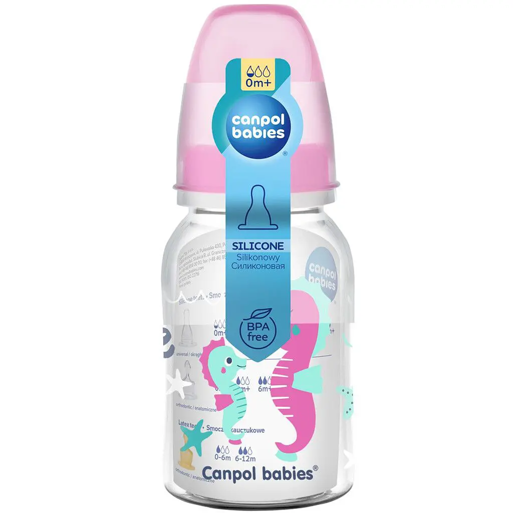 Пляшечка для годування Canpol babies Love&Sea 120 мл PP (59/300) - фото 4