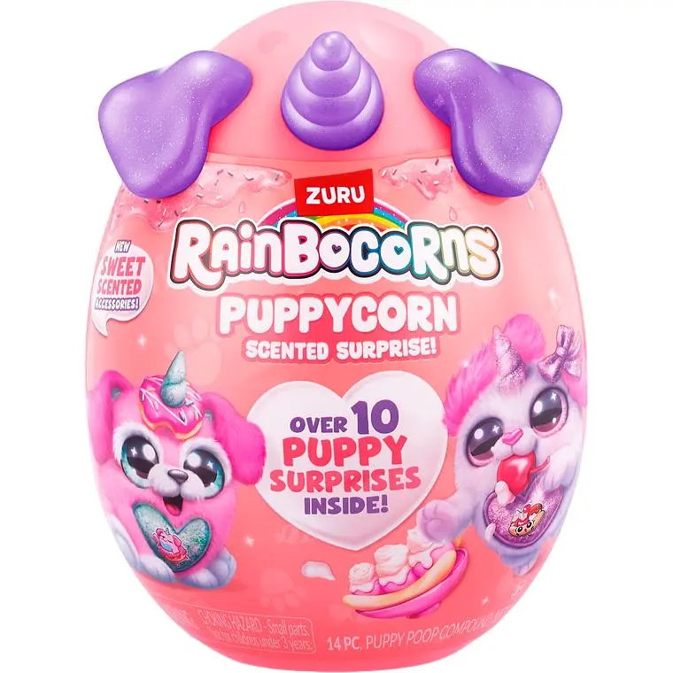 М'яка іграшка-сюрприз Rainbocorns-B Puppycorn Scent Surprise (9298B)  - фото 3