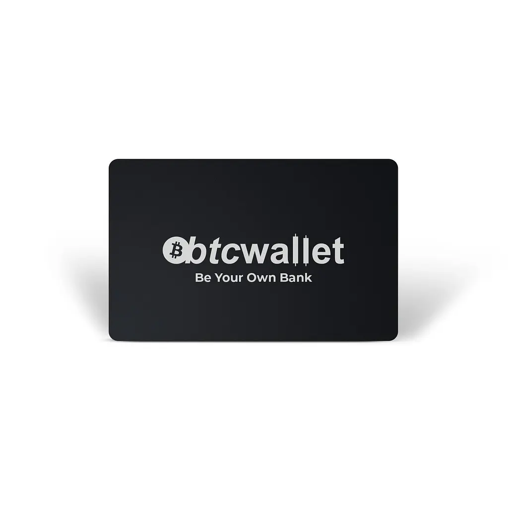 Криптогаманець Tangem Wallet 2.0 Stealth Black x Btcwallet набір з 3 карток (TG-STEALTH) - фото 3