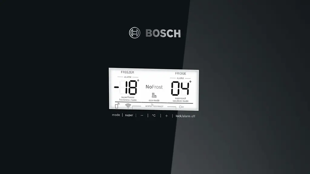 Холодильник Bosch KGN49LB30U 203х67х70см 2 двері холодильне відділення 330 л морозильне відділення 105 л A++ NF Чорний скло (KGN49LB30U) - фото 5