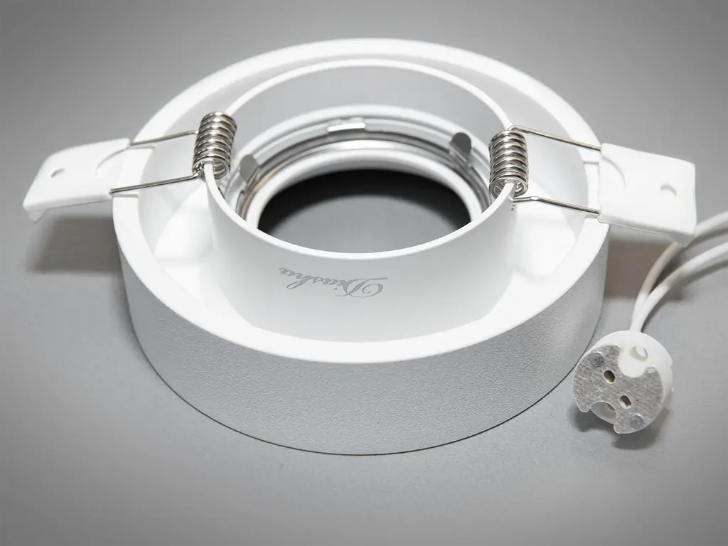 Світильник точковий встраювальний Diasha PR-12-WH Aluminium, 40W, IP20, білий, сучасний стиль - фото 2