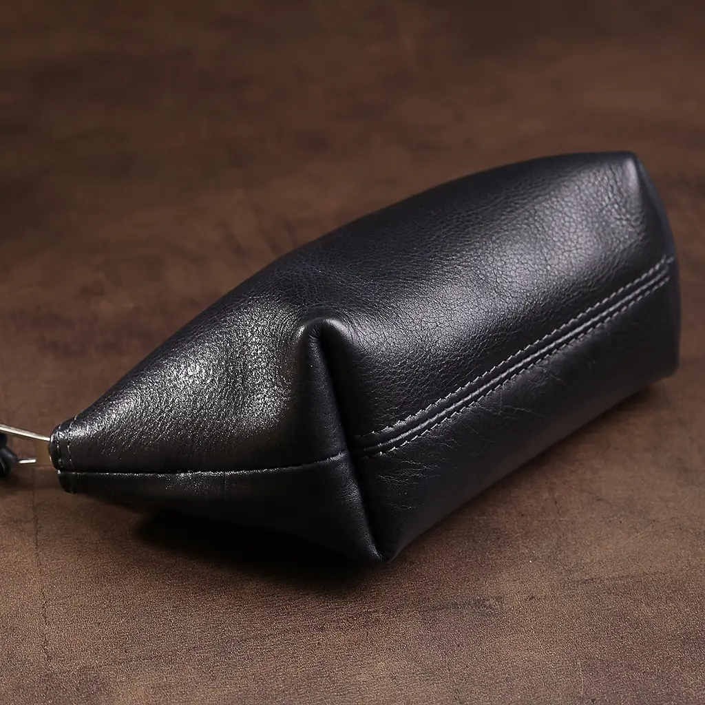 Жіноча шкіряна косметичка GRANDE PELLE 23х10х8 см acs0018663 - фото 10