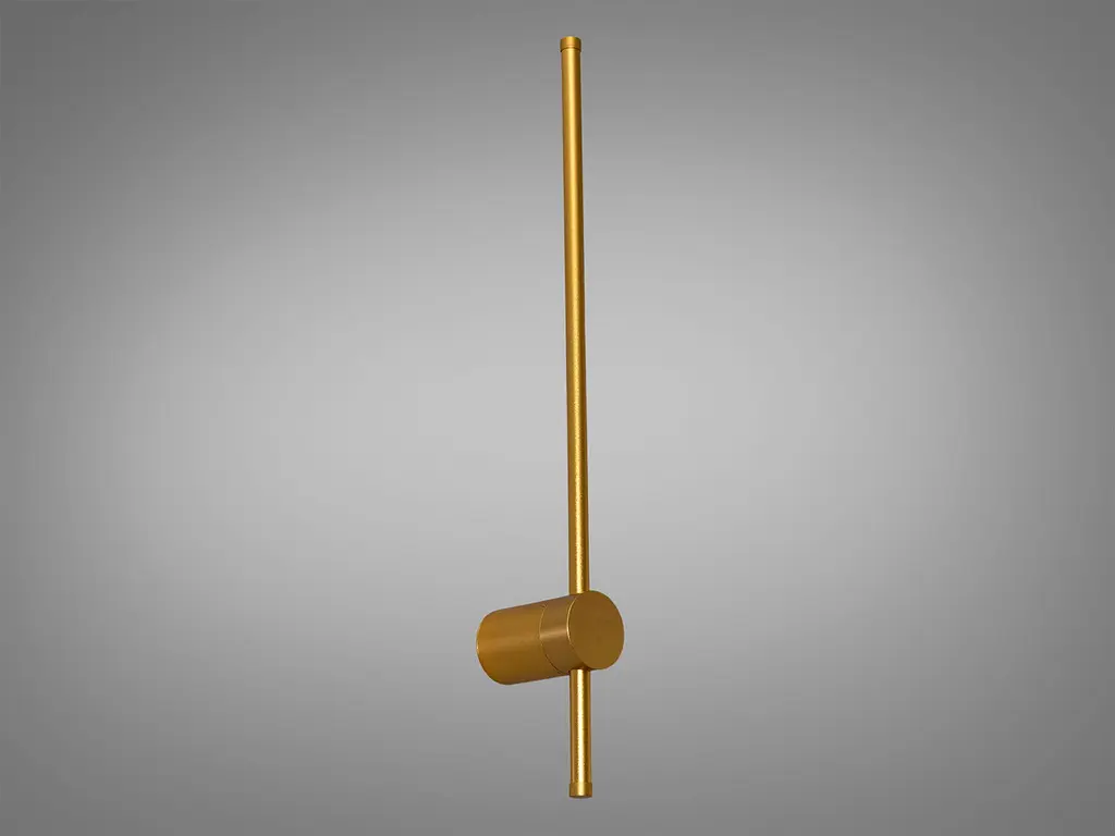 Бра настенное LED Diasha 2039/600 oxide gold 6W золото сатин современный дизайн IP20 1 лампа длина 60 см - фото 3