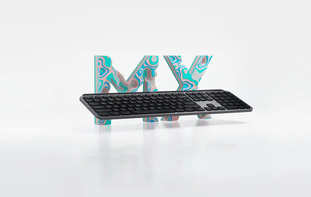 Клавиатура Logitech MX Keys for Mac [920-009558] Space Gray [68411] - фото 14