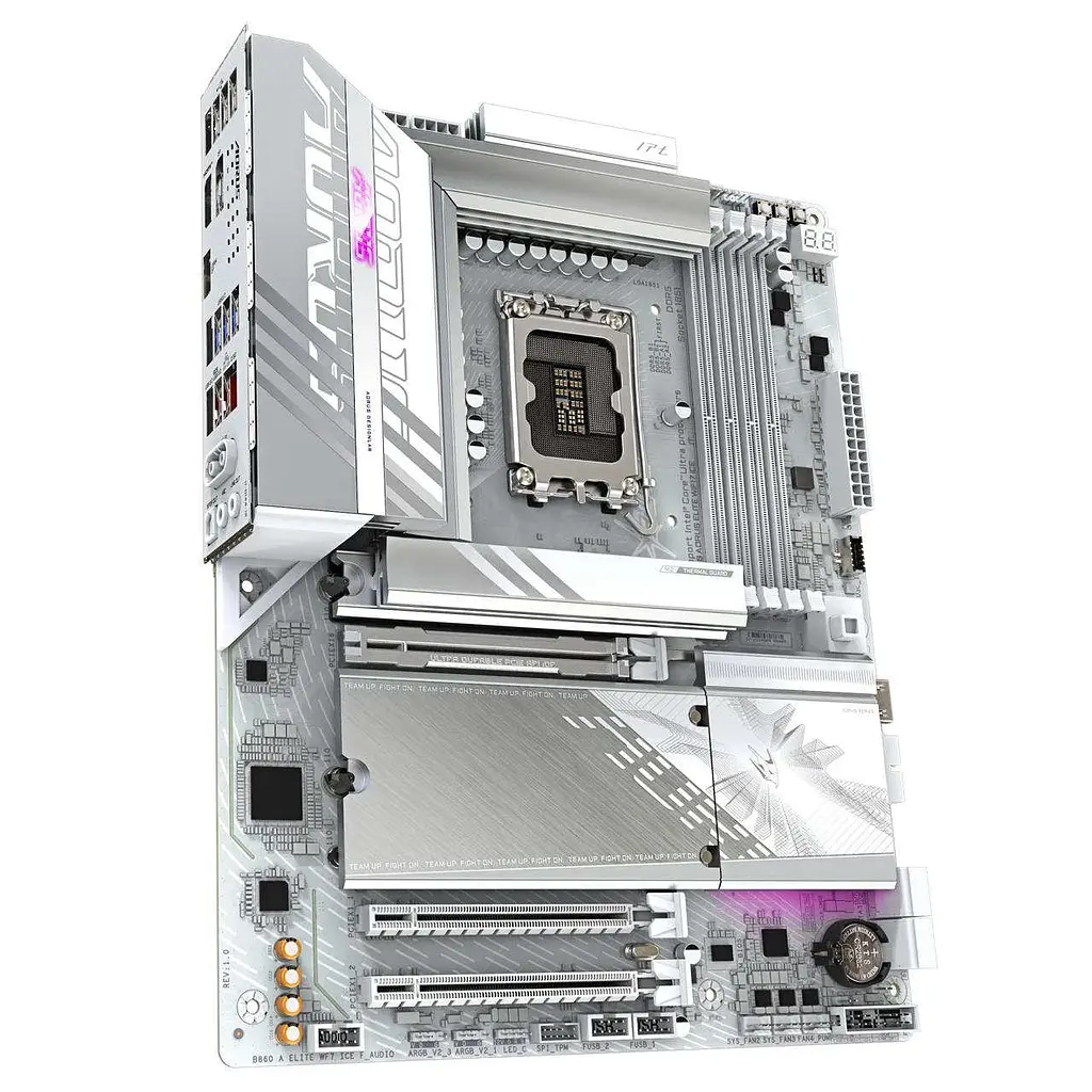 Материнская плата Gigabyte B860 AORUS ELITE WIFI7 ICE - фото 3