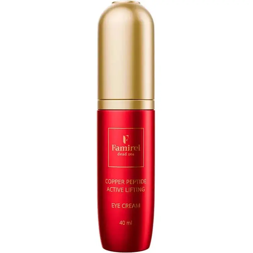 Крем-ліфтинг для шкіри навколо очей Famirel Copper Peptide із пептидами міді 40 мл - фото 1