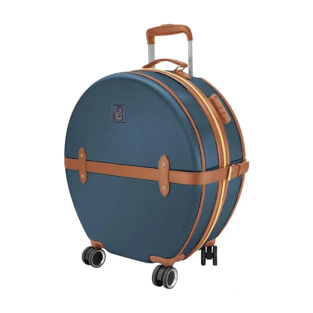 Валіза Semi Line 20" (S) Blue/Brown (T5672-2) (DAS302674)