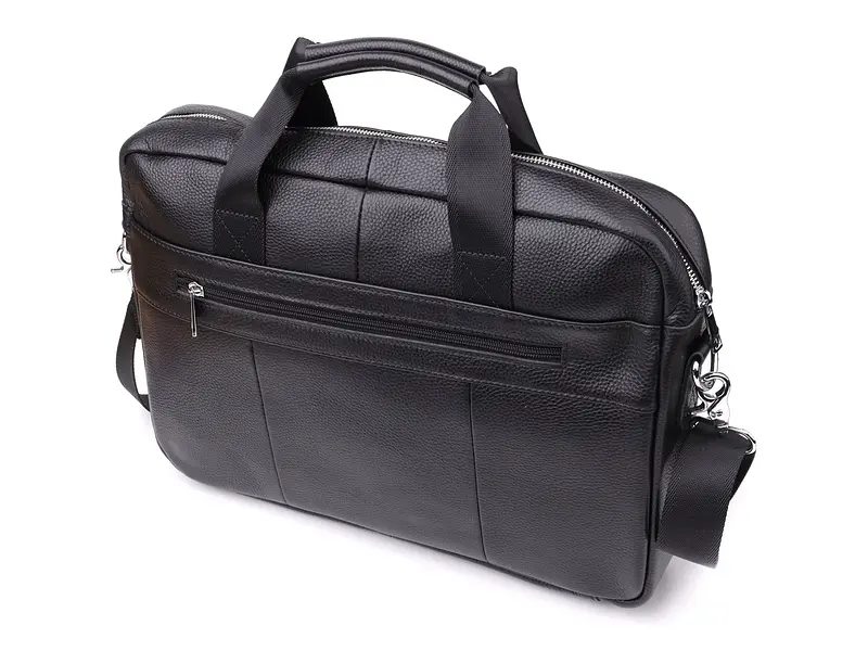 Діловий портфель для чоловіків із натуральної шкіри Vintage 39×29×8 см sum0027441 - фото 2