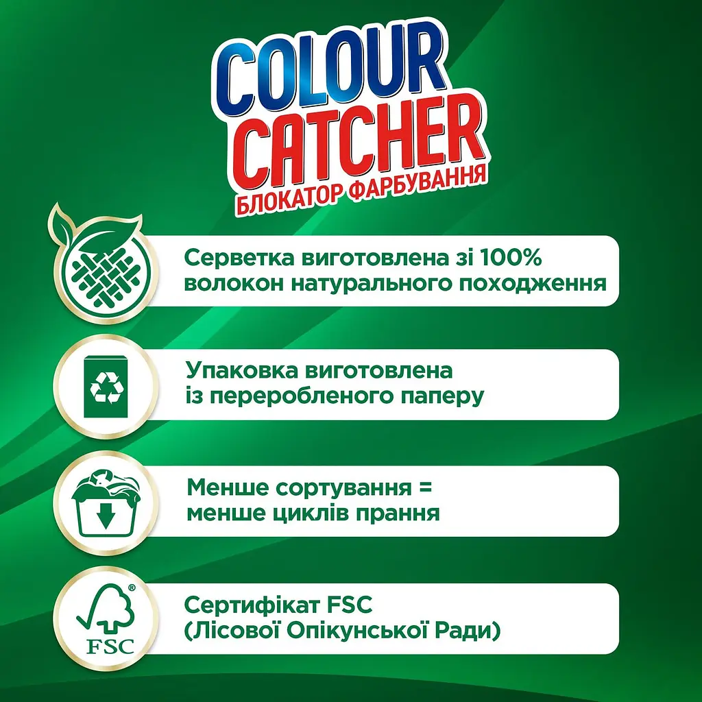 Цветопоглощающие салфетки K2r Colour Catcher 22 шт. - фото 4