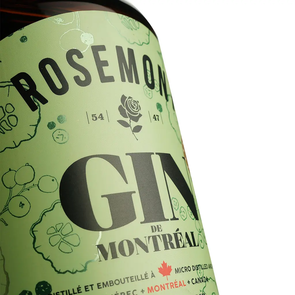 Джин Rosemont de Montreal 40% 0.7 л  - фото 6