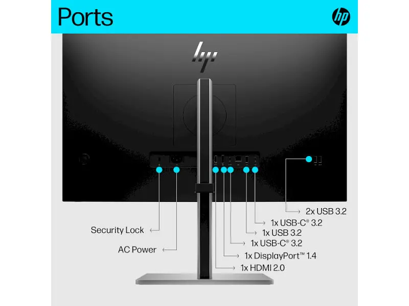 Монітор HP E27k G5 (6N4C4AA) - фото 4