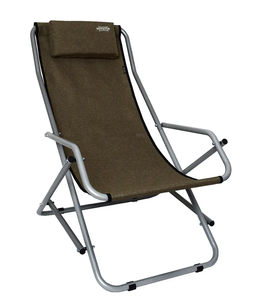 Кресло-шезлонг Novator SH-7 Brown - фото 6